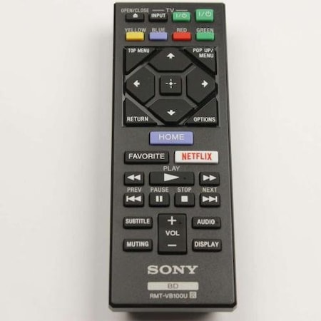 Sony REMOTE RMTVB100U 1-492-954-21